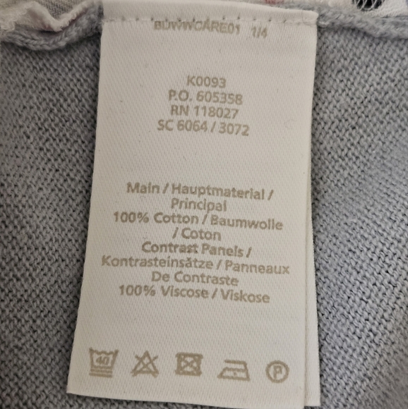 Boden Womens Lightweight Pullover long sleeve Grey Sweater Tops size M - Picture 7 of 9